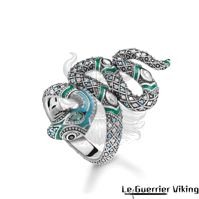 Bague Viking Serpent Jormungand Viking Shop