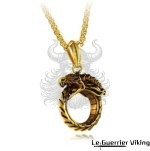 Collier Viking <br>Serpent Jormungand</br> Viking Shop