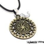 Collier Viking Soleil Noir viking shop
