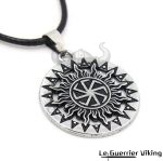 Collier Viking Soleil Noir viking shop