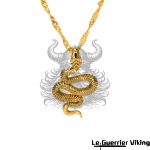 Collier Viking <br>Serpent Jormungand</br> Viking Shop
