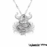 Collier Viking <br>Serpent Jormungand</br> Viking Shop