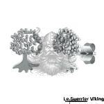 Boucles d'Oreilles Arbre De Vie Viking Shop