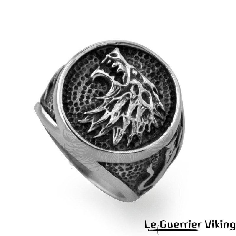 Bague Viking Loup Fenrir Viking Shop