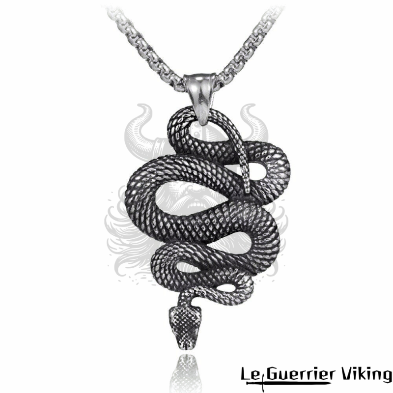 Collier Viking Serpent Jormungand Viking Shop