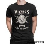 T-Shirt Viking Corbeau & Bouclier Viking Shop