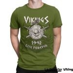 T-Shirt Viking Corbeau & Bouclier Viking Shop
