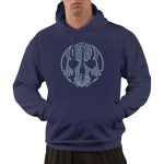 Sweat-shirt Viking Crâne De Guerrier Viking Shop