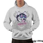 Sweat-shirt Viking Loup Viking Shop