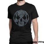T-shirt Viking Crâne De Guerrier Viking Shop