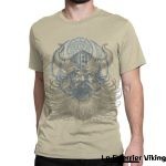 T-shirt Viking Crâne De Guerrier Viking Shop
