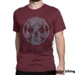 T-shirt Viking Crâne De Guerrier Viking Shop