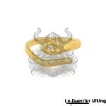 Bague Viking <br>Serpent de Midgard</br> Viking Shop