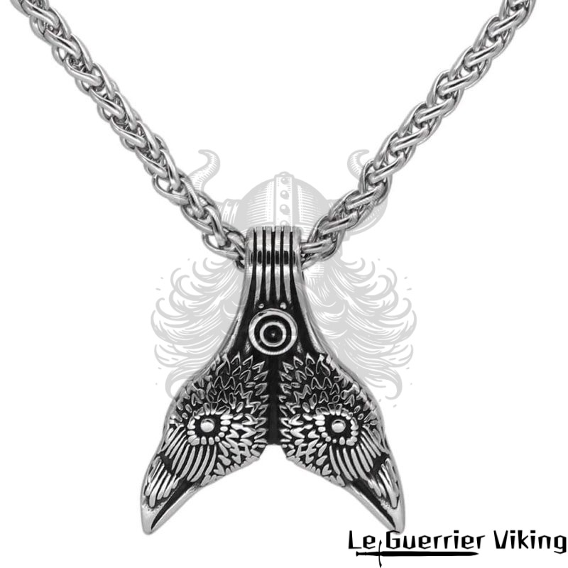 Collier Viking Hugin Et Munin Viking Shop