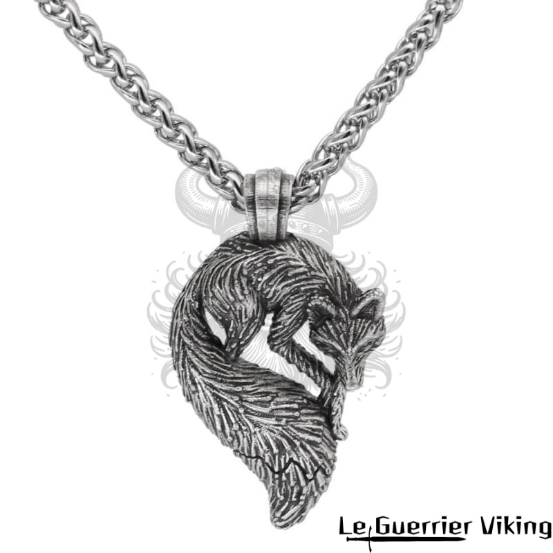 Collier Viking Loup Fenrir Viking Shop