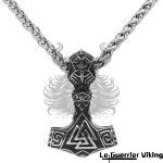 Collier Viking Marteau De Thor Et Valknut Viking Shop