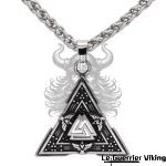 Collier Viking Valknut Et Corbeaux Viking Shop