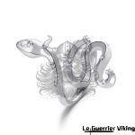Bague Viking <br>Serpent de Midgard</br> Viking Shop
