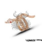 Bague Viking Serpent de Midgard Viking Shop