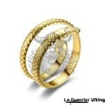 Bague Viking <br>Serpent de Midgard</br> Viking Shop