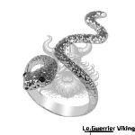Bague Viking Serpent de Midgard Viking Shop
