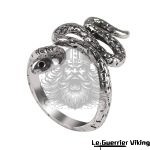 Bague Viking <br>Serpent de Midgard</br> Viking Shop