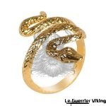 Bague Viking Serpent de Midgard Viking Shop