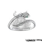 Bague Viking <br>Serpent de Midgard</br> Viking Shop