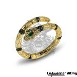 Bague Viking <br>Serpent de Midgard</br> Viking Shop