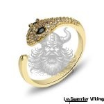 Bague Viking <br>Serpent de Midgard</br> Viking Shop