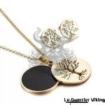 Collier & Boucles D'oreilles Viking Arbre De Vie Viking Shop