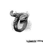 Bague Viking Jormungand Viking Shop