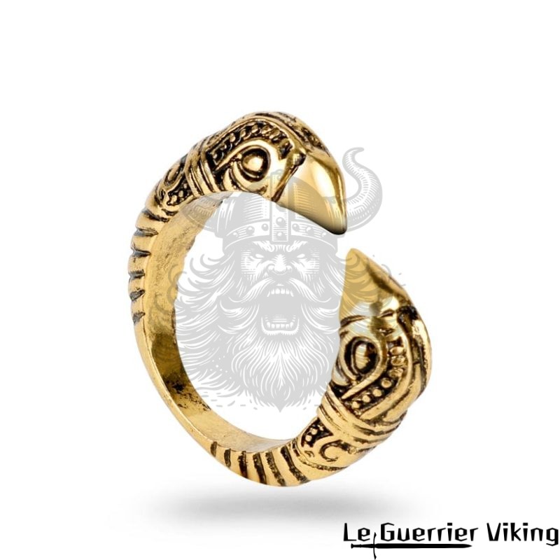 Bague Viking Hugin et Munin viking shop