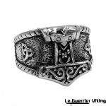 Bague Viking Mjolnir viking shop