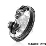 Bracelet Viking  Mjolnir & Fenrir Viking Shop