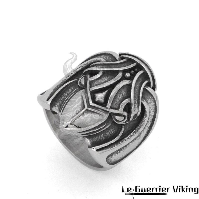 Bague Viking Hugin Viking Shop