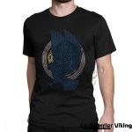 T-shirt Viking Corbeau
