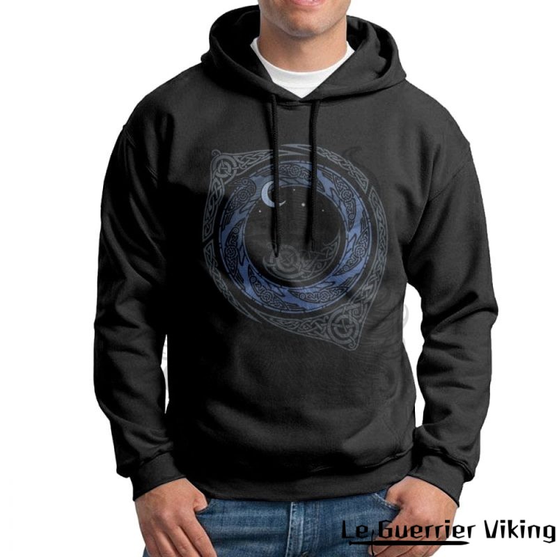 Sweat-shirt à capuche Le dernier oeil Viking Shop