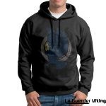 Sweat-shirt à capuche Aigle de sang Viking Shop