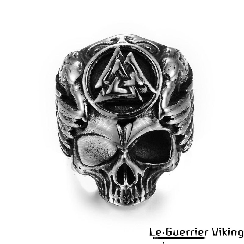 Bague Viking Odin & Valknut Viking Shop