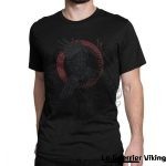 T-shirt viking corbeau