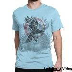 T-shirt viking corbeau