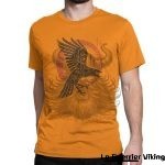 T-shirt viking corbeau