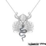Collier Viking <br>Serpent Jormungand</br> Viking Shop
