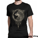 T-shirt Viking Loup