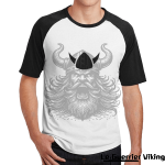 T-shirt Viking Casque De Guerrier Viking Shop