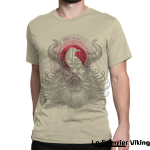 T-shirt viking Corbeau