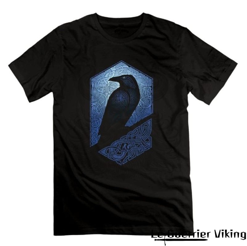 T-shirt Viking Corbeau
