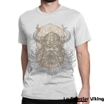 T-Shirt Tête De Mort Barbu