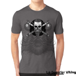 T-shirt Viking Crâne De Ragnar